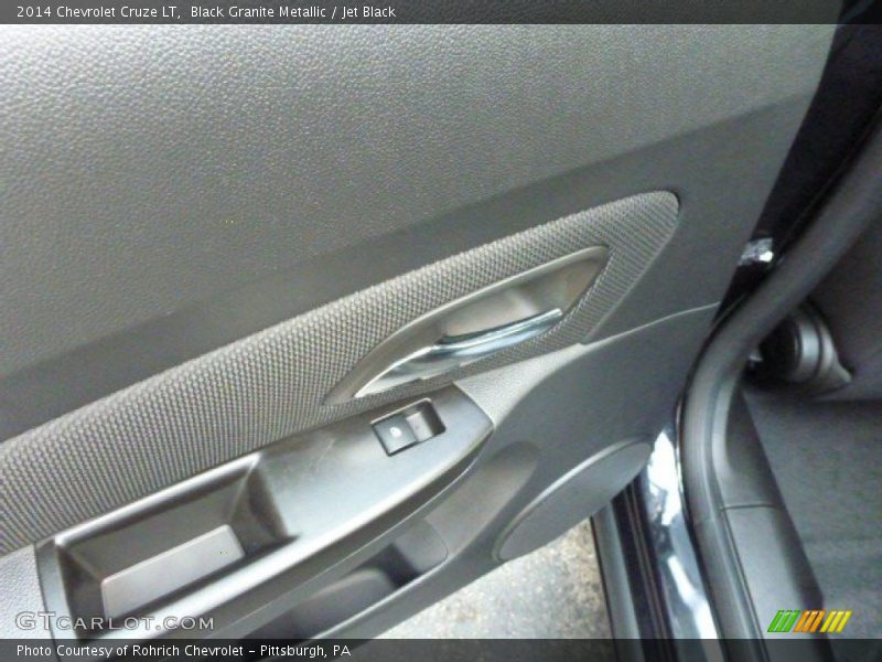Black Granite Metallic / Jet Black 2014 Chevrolet Cruze LT