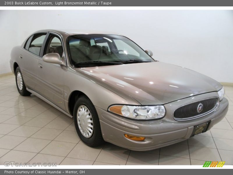 Light Bronzemist Metallic / Taupe 2003 Buick LeSabre Custom