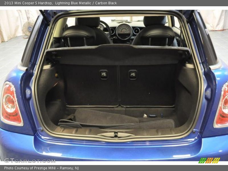 Lightning Blue Metallic / Carbon Black 2013 Mini Cooper S Hardtop