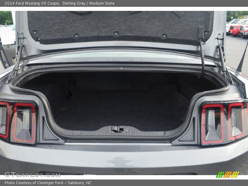 Sterling Gray / Medium Stone 2014 Ford Mustang V6 Coupe