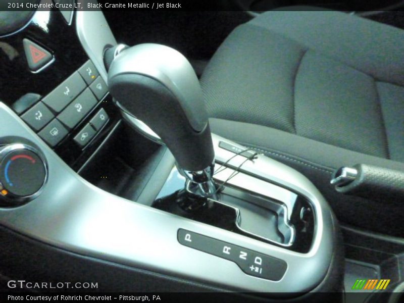 Black Granite Metallic / Jet Black 2014 Chevrolet Cruze LT