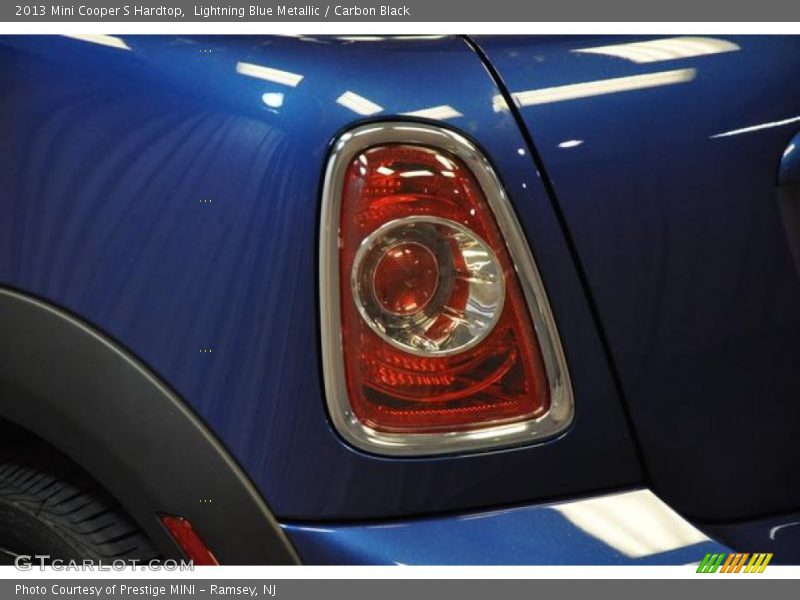 Lightning Blue Metallic / Carbon Black 2013 Mini Cooper S Hardtop