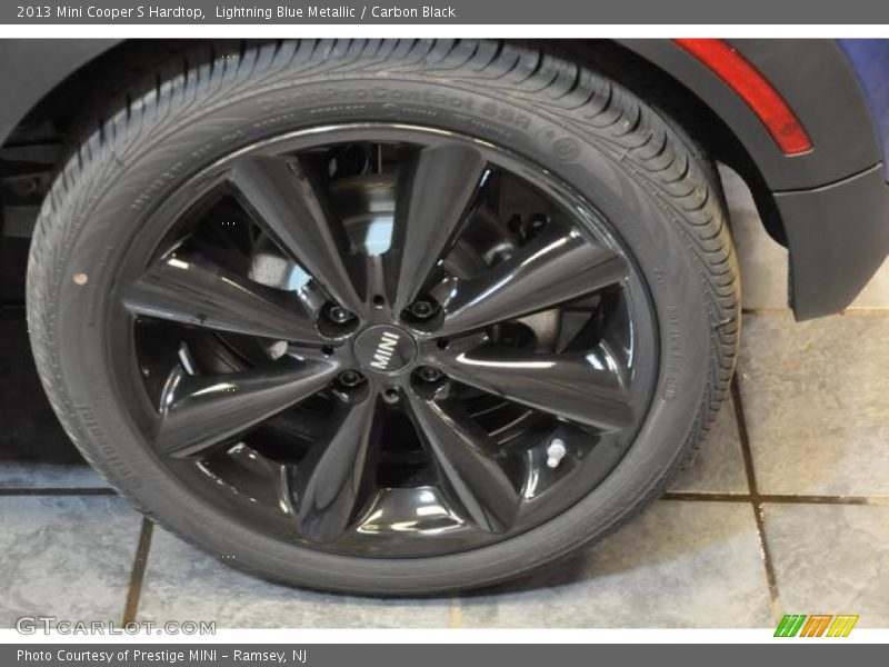 Lightning Blue Metallic / Carbon Black 2013 Mini Cooper S Hardtop