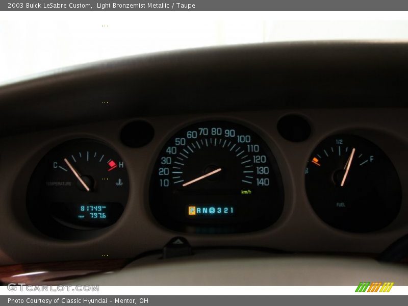 Light Bronzemist Metallic / Taupe 2003 Buick LeSabre Custom