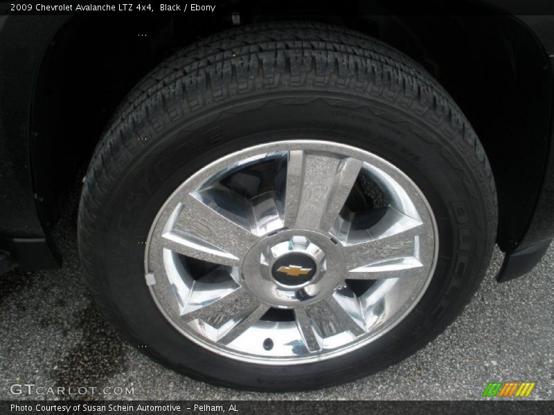 Black / Ebony 2009 Chevrolet Avalanche LTZ 4x4