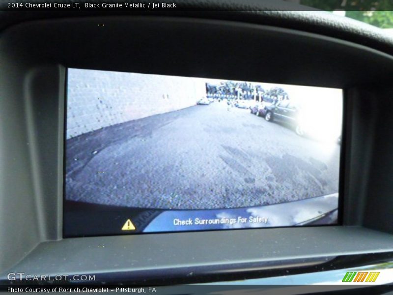 Black Granite Metallic / Jet Black 2014 Chevrolet Cruze LT