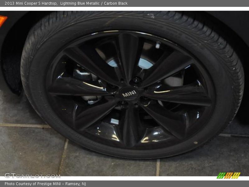 Lightning Blue Metallic / Carbon Black 2013 Mini Cooper S Hardtop