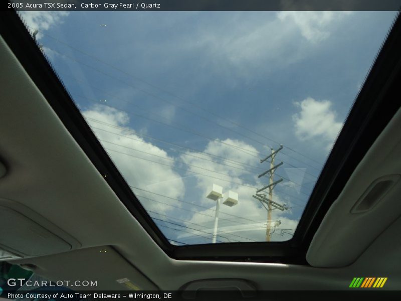 Carbon Gray Pearl / Quartz 2005 Acura TSX Sedan