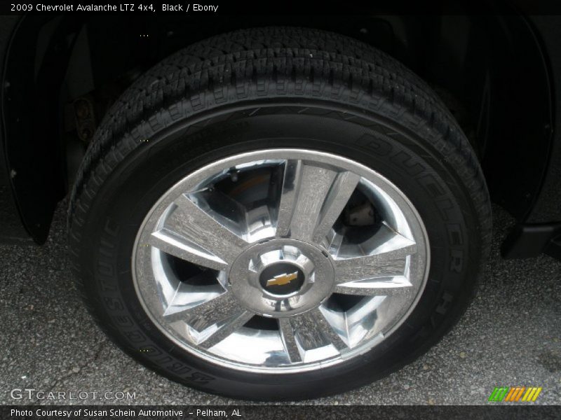 Black / Ebony 2009 Chevrolet Avalanche LTZ 4x4