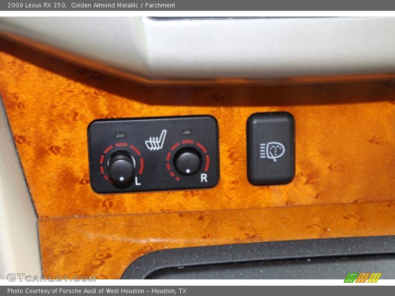 Golden Almond Metallic / Parchment 2009 Lexus RX 350