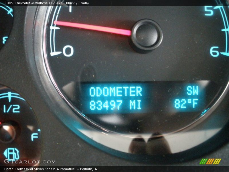 Black / Ebony 2009 Chevrolet Avalanche LTZ 4x4