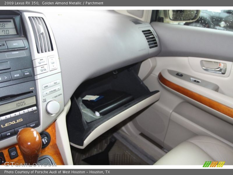 Golden Almond Metallic / Parchment 2009 Lexus RX 350