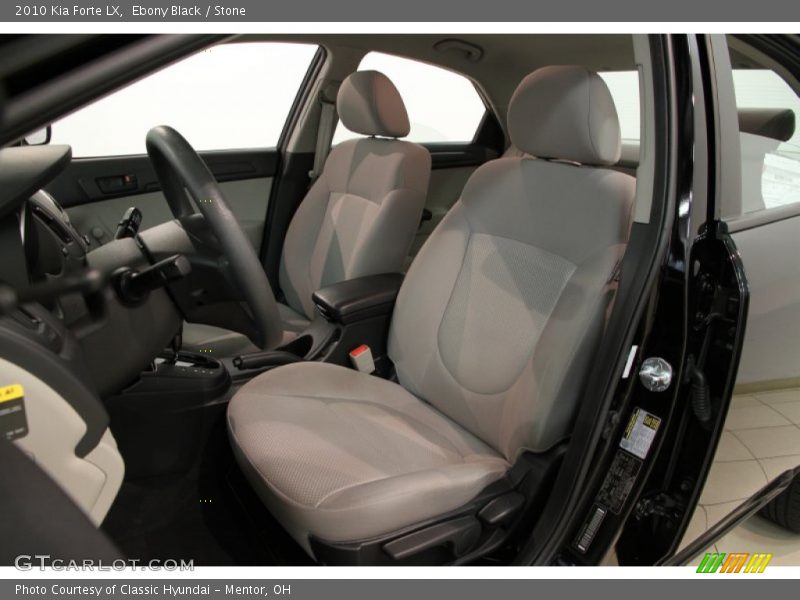  2010 Forte LX Stone Interior