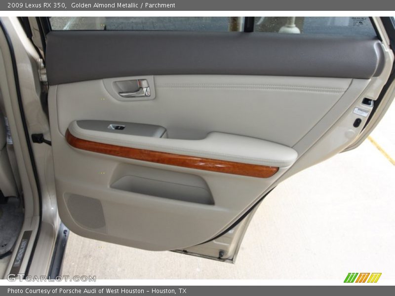 Golden Almond Metallic / Parchment 2009 Lexus RX 350