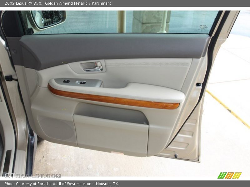 Golden Almond Metallic / Parchment 2009 Lexus RX 350