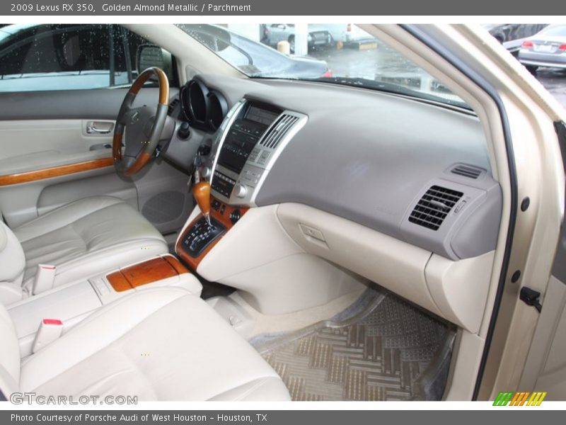 Golden Almond Metallic / Parchment 2009 Lexus RX 350
