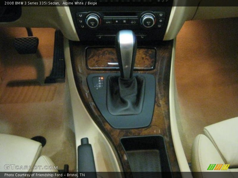 Alpine White / Beige 2008 BMW 3 Series 335i Sedan