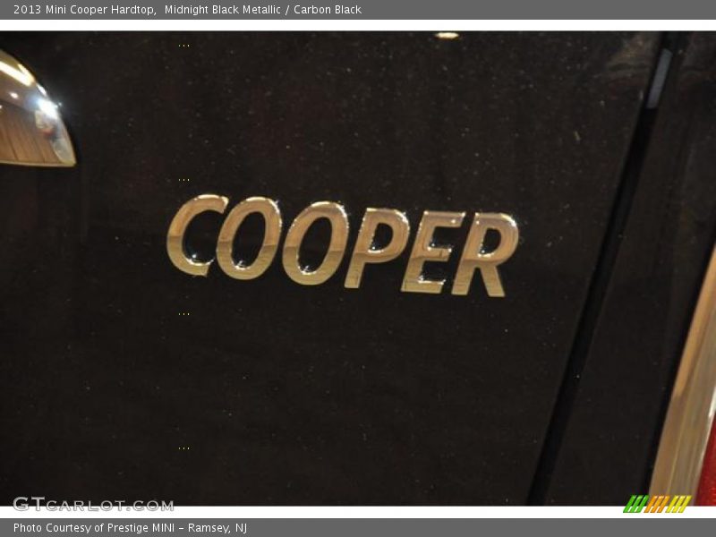 Midnight Black Metallic / Carbon Black 2013 Mini Cooper Hardtop