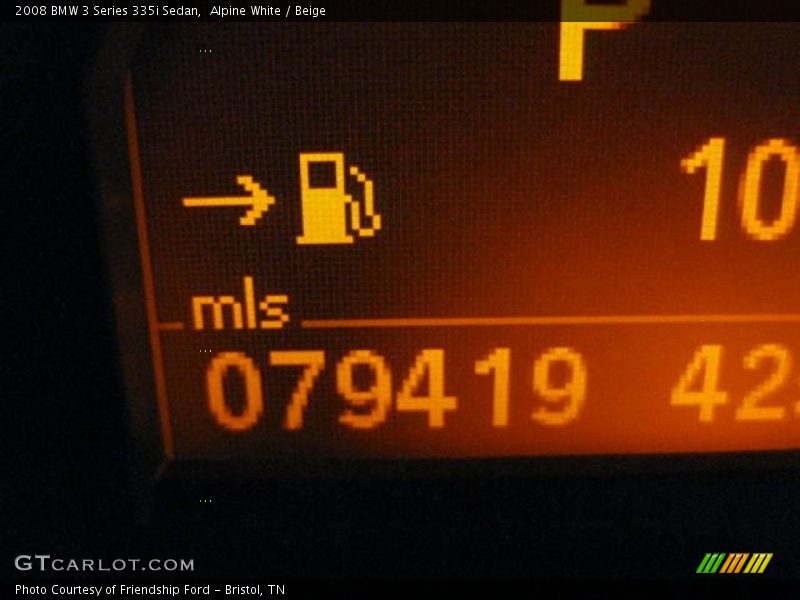 Alpine White / Beige 2008 BMW 3 Series 335i Sedan