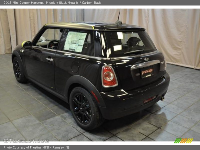 Midnight Black Metallic / Carbon Black 2013 Mini Cooper Hardtop