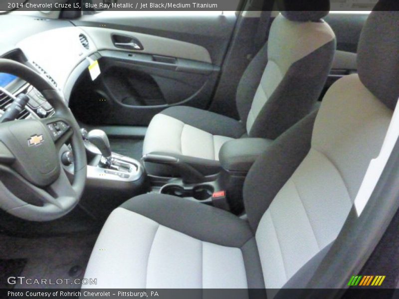 Blue Ray Metallic / Jet Black/Medium Titanium 2014 Chevrolet Cruze LS