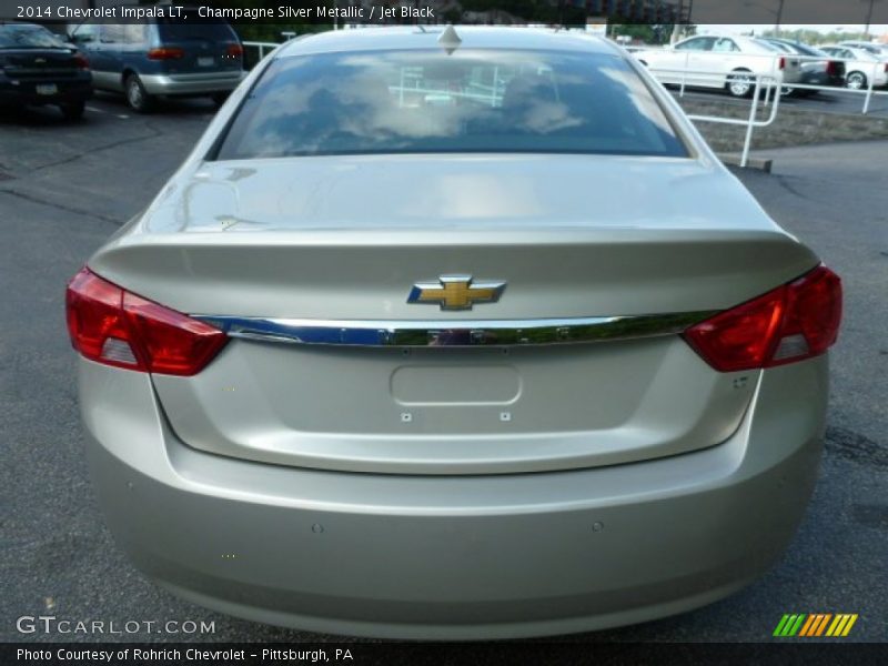 Champagne Silver Metallic / Jet Black 2014 Chevrolet Impala LT