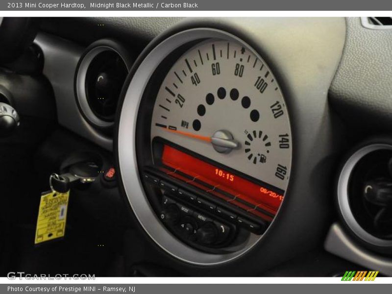 Midnight Black Metallic / Carbon Black 2013 Mini Cooper Hardtop
