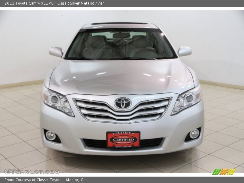 Classic Silver Metallic / Ash 2011 Toyota Camry XLE V6