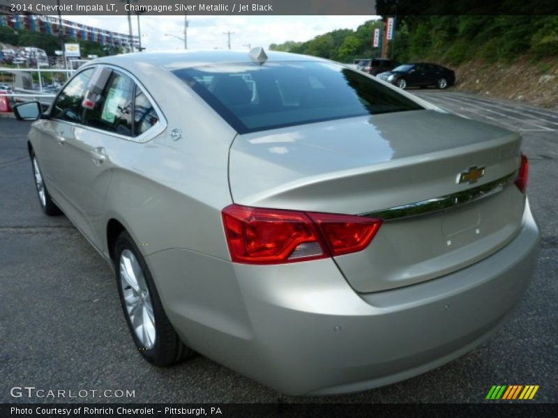 Champagne Silver Metallic / Jet Black 2014 Chevrolet Impala LT