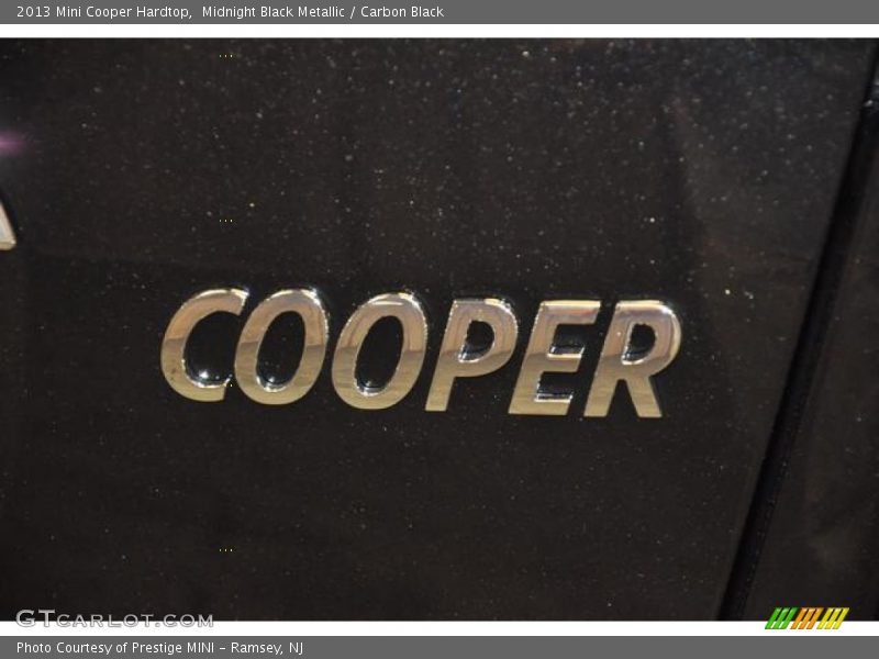 Midnight Black Metallic / Carbon Black 2013 Mini Cooper Hardtop