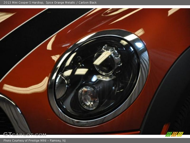 Spice Orange Metallic / Carbon Black 2013 Mini Cooper S Hardtop