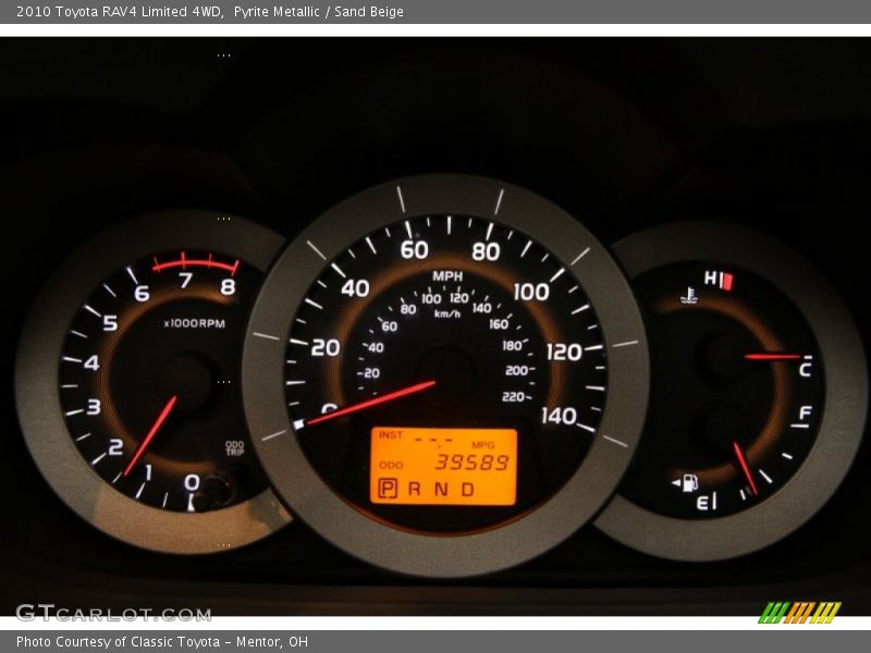 Pyrite Metallic / Sand Beige 2010 Toyota RAV4 Limited 4WD