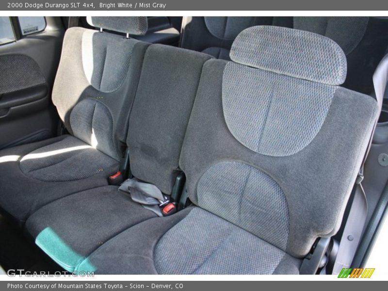 Bright White / Mist Gray 2000 Dodge Durango SLT 4x4
