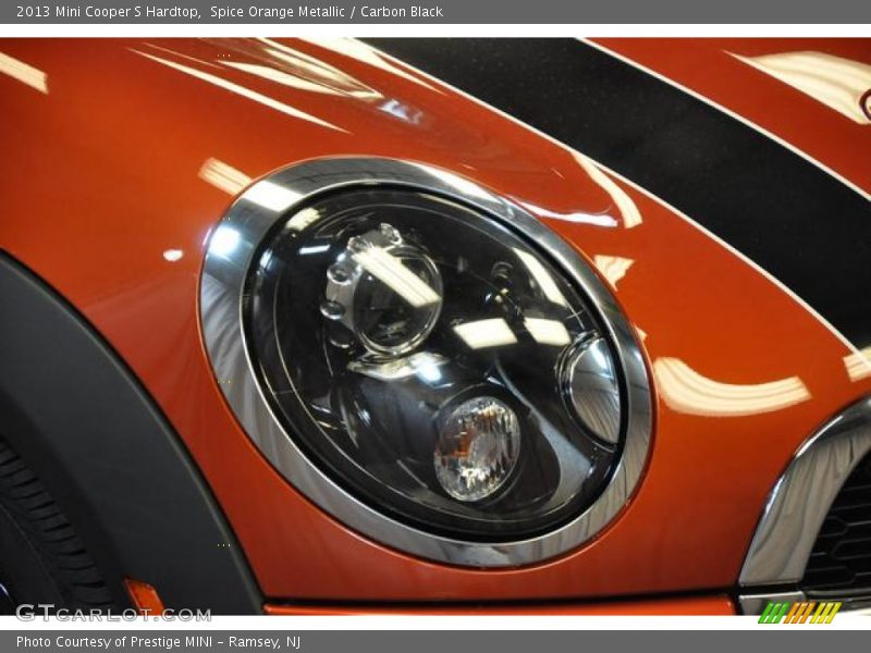 Spice Orange Metallic / Carbon Black 2013 Mini Cooper S Hardtop