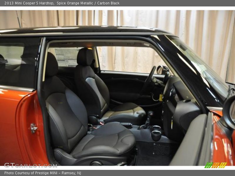 Spice Orange Metallic / Carbon Black 2013 Mini Cooper S Hardtop