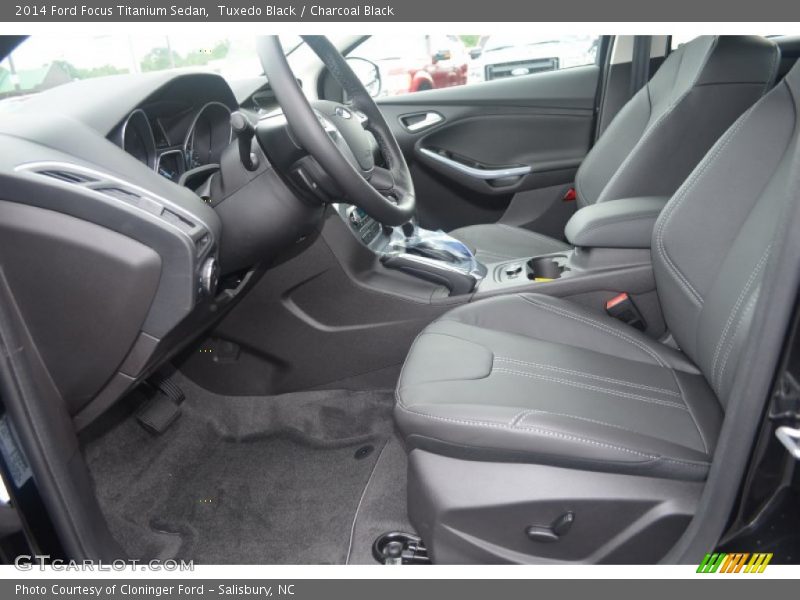 Tuxedo Black / Charcoal Black 2014 Ford Focus Titanium Sedan