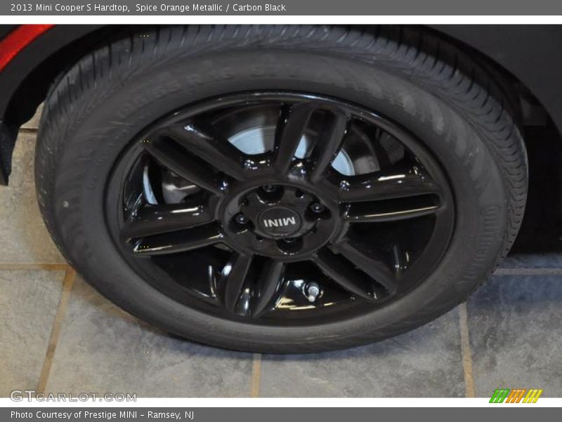 Spice Orange Metallic / Carbon Black 2013 Mini Cooper S Hardtop