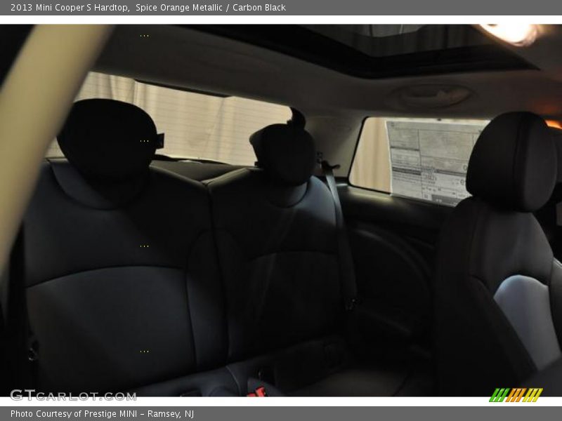 Spice Orange Metallic / Carbon Black 2013 Mini Cooper S Hardtop