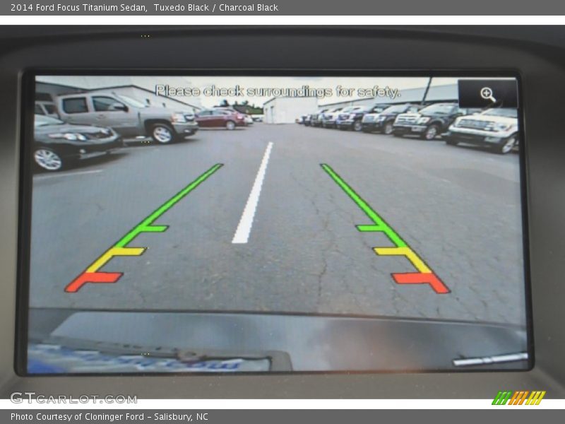 Tuxedo Black / Charcoal Black 2014 Ford Focus Titanium Sedan