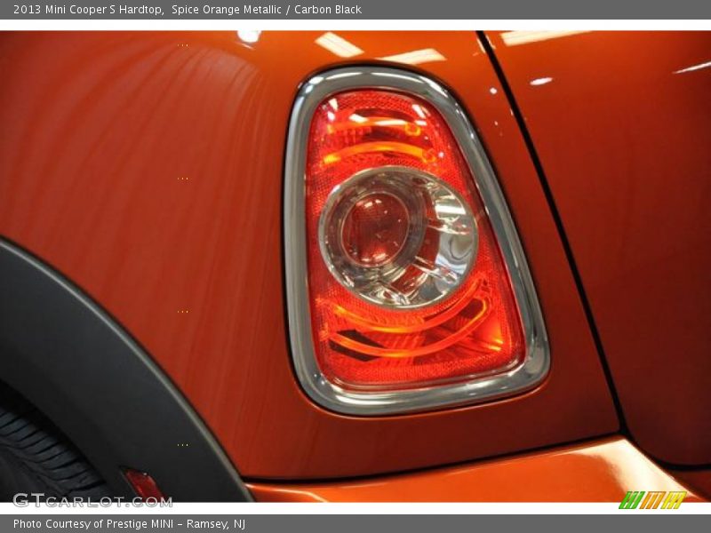 Spice Orange Metallic / Carbon Black 2013 Mini Cooper S Hardtop