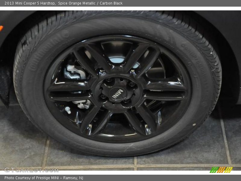 Spice Orange Metallic / Carbon Black 2013 Mini Cooper S Hardtop