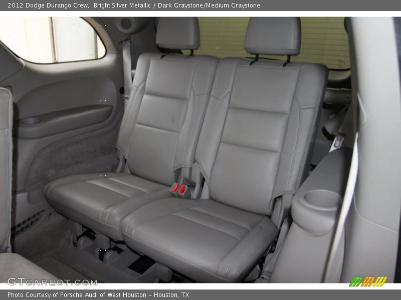 Bright Silver Metallic / Dark Graystone/Medium Graystone 2012 Dodge Durango Crew
