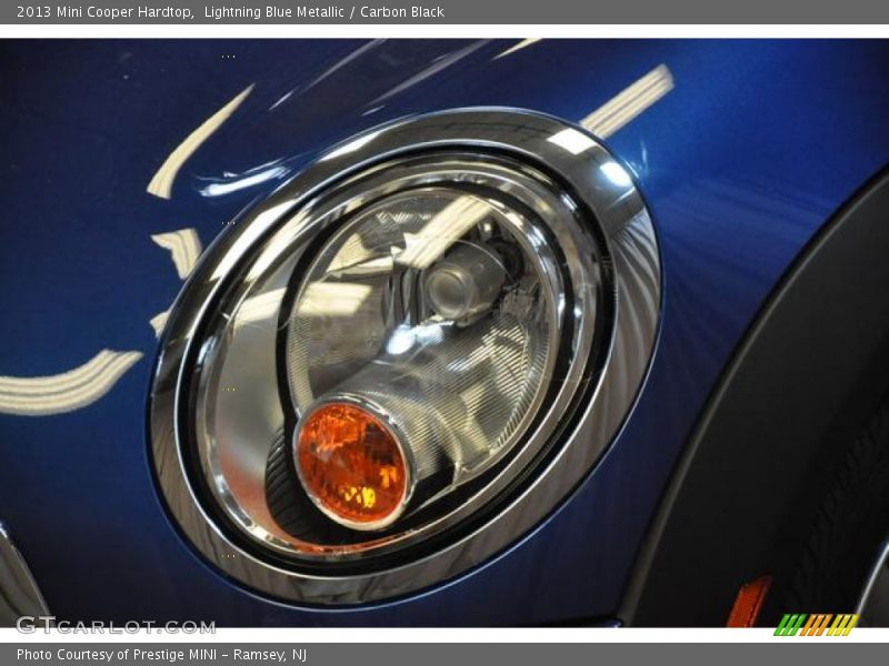 Lightning Blue Metallic / Carbon Black 2013 Mini Cooper Hardtop