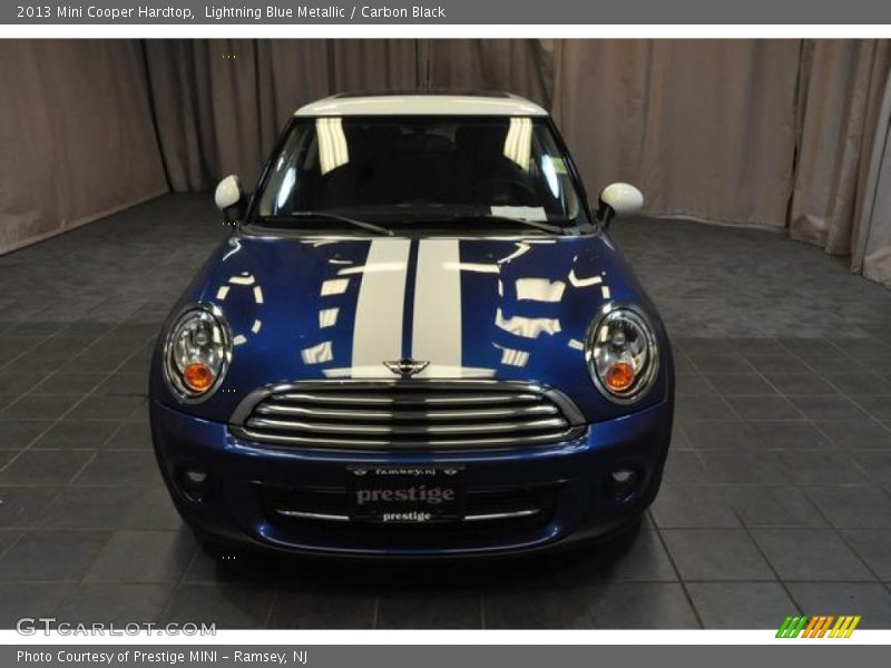 Lightning Blue Metallic / Carbon Black 2013 Mini Cooper Hardtop