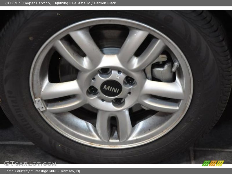 Lightning Blue Metallic / Carbon Black 2013 Mini Cooper Hardtop