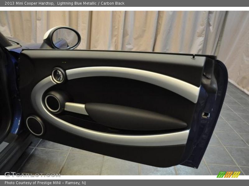 Lightning Blue Metallic / Carbon Black 2013 Mini Cooper Hardtop