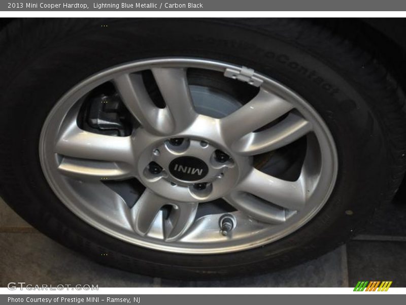 Lightning Blue Metallic / Carbon Black 2013 Mini Cooper Hardtop