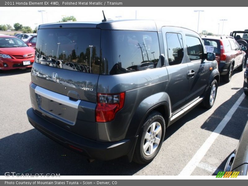 Polished Metal Metallic / Titanium 2011 Honda Element EX 4WD