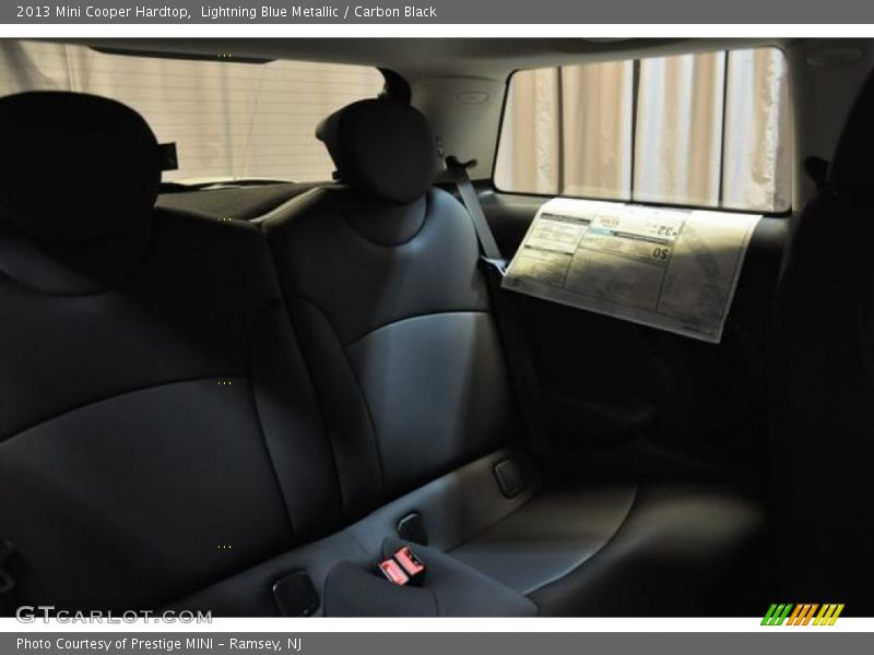 Lightning Blue Metallic / Carbon Black 2013 Mini Cooper Hardtop