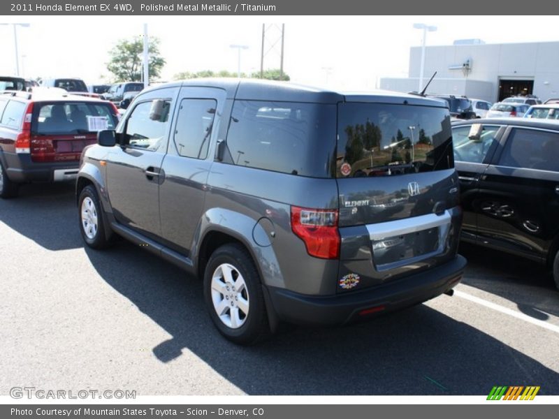 Polished Metal Metallic / Titanium 2011 Honda Element EX 4WD